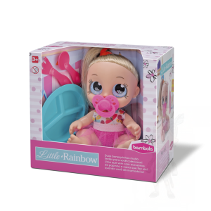 BONECA LITTLE RAINBOW PAPINHA
