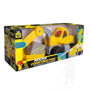 ROCKS CONSTRUCTION ESCAVADEIRA CAMINHÃO BRINQUEDO 0700 - SAMBA TOYS
