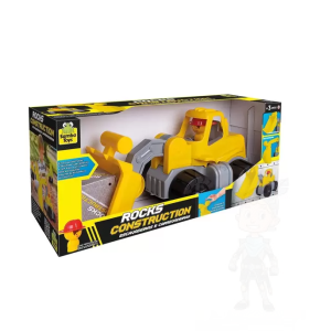 ROCKS CONSTRUCTION CARREGADEIRA CAMINHÃO BRINQUEDO 0701 - SAMBA TOYS